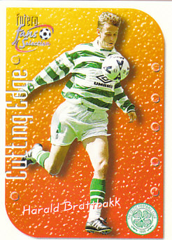Harald Brattbakk Celtic Glasgow 1999 Futera Fans' Selection Cutting Edge #CE8